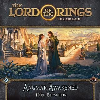 Portada juego de mesa El Señor de los Anillos: El Juego de Cartas – Angmar Despertado: Expansión de Héroes