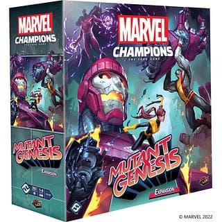 Portada juego de mesa Marvel Champions: El Juego de Cartas – Génesis Mutante