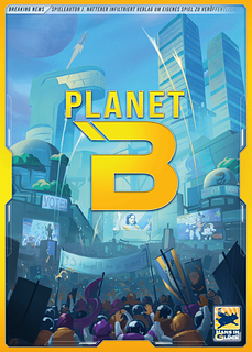 Portada juego de mesa Planet B