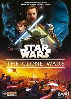 Portada juego de mesa Star Wars: The Clone Wars