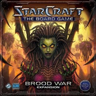 Portada juego de mesa StarCraft: The Board Game – Brood War Expansion