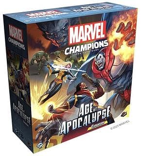 Portada juego de mesa Marvel Champions: El Juego de Cartas – La era de Apocalipsis