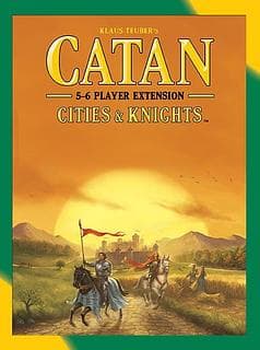 Portada juego de mesa Ciudades y Caballeros de Catán: Expansión 5-6 Jugadores