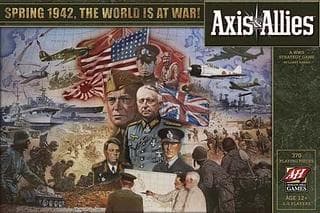 Portada juego de mesa Axis & Allies: 1942