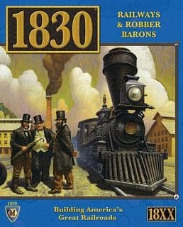 Portada juego de mesa 1830: Railways & Robber Barons