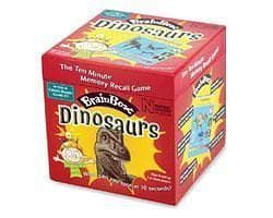 Portada juego de mesa BrainBox: Dinosaurs