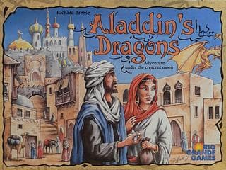 Portada juego de mesa Aladdin's Dragons