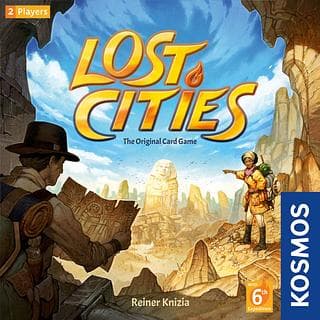 Portada juego de mesa Lost Cities: Exploradores