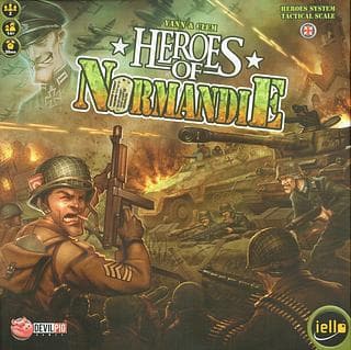 Portada juego de mesa Heroes of Normandie