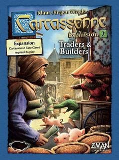Portada juego de mesa Carcassonne: Constructores y Comerciantes