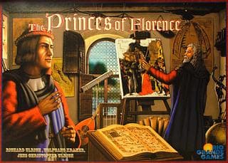 Portada juego de mesa Príncipes de Florencia