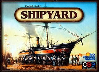 Portada juego de mesa Shipyard