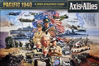 Portada juego de mesa Axis & Allies Pacific 1940