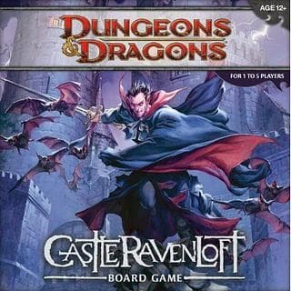 Portada juego de mesa Dungeons & Dragons: Castle Ravenloft Board Game