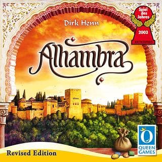 Portada juego de mesa Alhambra