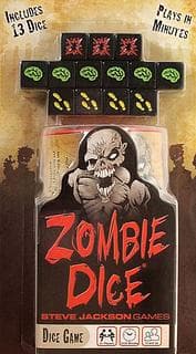 Portada juego de mesa Dados Zombie