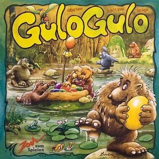 Portada juego de mesa Gulo Gulo