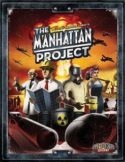 Portada juego de mesa The Manhattan Project