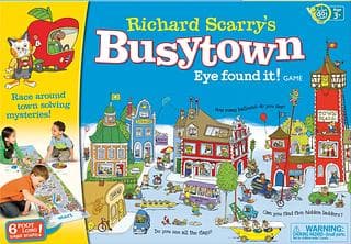 Portada juego de mesa Richard Scarry's Busytown: Eye found it! Game