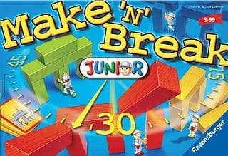 Portada juego de mesa Make 'n' Break Junior