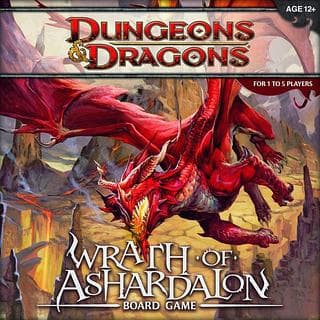 Portada juego de mesa Dungeons & Dragons: Wrath of Ashardalon Board Game