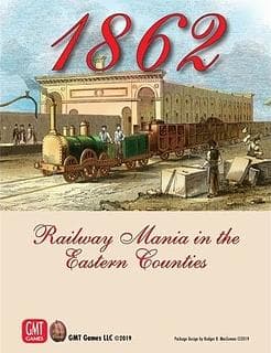 Portada juego de mesa 1862: Railway Mania in the Eastern Counties