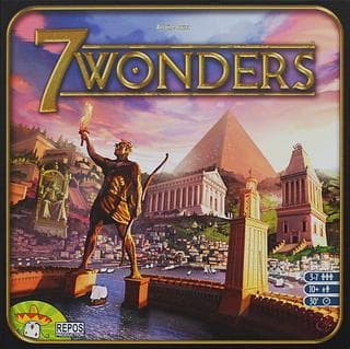 Portada juego de mesa 7 Wonders