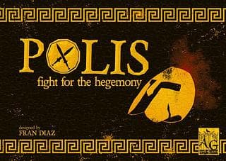 Portada juego de mesa Polis: Fight for the Hegemony