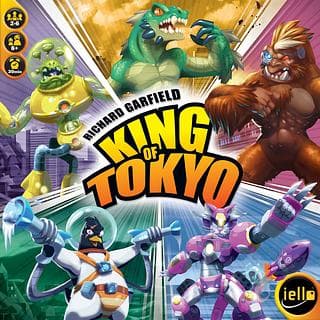 Portada juego de mesa King of Tokyo