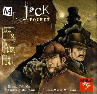 Portada juego de mesa Mr. Jack Pocket