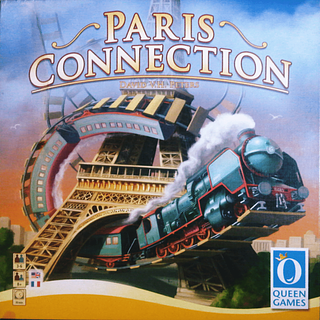 Portada juego de mesa Paris Connection