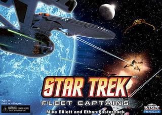 Portada juego de mesa Star Trek: Fleet Captains