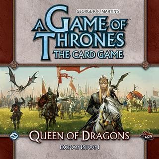 Portada juego de mesa Juego de Tronos: El Juego de Cartas – Reina de Dragones
