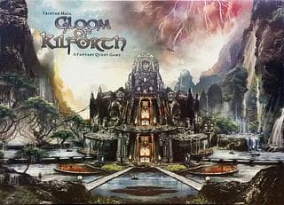 Portada juego de mesa Gloom of Kilforth: A Fantasy Quest Game